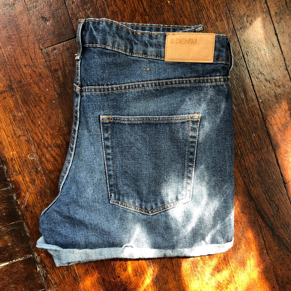 High Waisted Jean Shorts